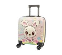 VALIGIA DAM Trolley coniglio 30 l ABS Azzurro, Bianco, Giallo, Nero, Rosa, Verde