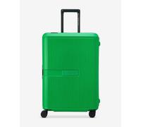 Valigia Delsey Paris x Benetton Color Block Hardside 73L verde scuro