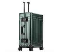 Valigia di alluminio del carrello della lega del magnesio con le ruote universali, grande cassa portatile del metallo per il viaggio, E, 26''