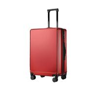 Valigia di rotolamento della struttura di alluminio di grande capacità di modo della cassa del carrello di affari della scatola di imbarco dei, Cerniera rossa, 61 cm