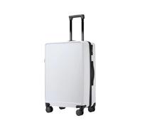 Valigia di rotolamento della struttura di alluminio di grande capacità di modo della cassa del carrello di affari della scatola di imbarco dei, Cerniera bianca., 61 cm