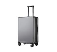 Valigia di rotolamento della struttura di alluminio di grande capacità di modo della cassa del carrello di affari della scatola di imbarco dei, Cerniera grigio scuro, 51 cm