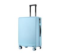 Valigia di rotolamento della struttura di alluminio di grande capacità di modo della cassa del carrello di affari della scatola di imbarco dei, Cerniera blu, 55.8 cm