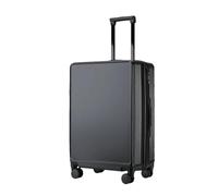 Valigia di rotolamento della struttura di alluminio di grande capacità di modo della cassa del carrello di affari della scatola di imbarco dei, Cerniera nera., 55.8 cm