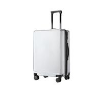 Valigia di rotolamento della struttura di alluminio di grande capacità di modo della cassa del carrello di affari della scatola di imbarco dei, Cerniera grigio argento, 61 cm