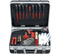 Valigia Dotata Con Attrezzi Da Elettricista ( Intercable Cod. Ao0108 )