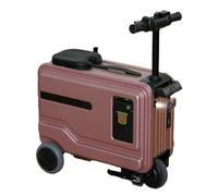 Valigia Elettrica Intelligente Da 20 Pollici Con Luce Notturna E Portabicchieri - Adatta Per Utenti Di Altezza Compresa Tra 80 E 200 Cm, Soluzione Di Viaggio A Mani Libere Per I Moderni Jet Se purple
