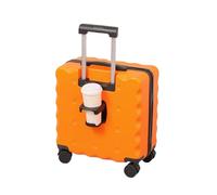 Valigia Hardside PC+ABS, bagaglio a mano da 45,7 cm, valigie con ruote girevoli e serratura TSA, valigia Softside espandibile leggera e resistente, approvata dalle compagnie aeree per le donne