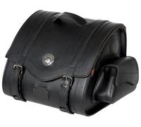 Valigia Highway Hawk "Memphis small" 1 pz ecopelle nera 33x41x35 cm - 47 L