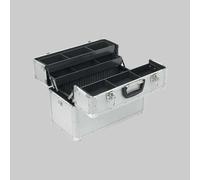 VALIGIA IN ALLUMINIO 5 SCOMPARTI 360x300x230 mm Cassette Valige Portautensili