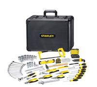 Valigia in alluminio manutenzione 4 scomparti 142pz Stanley ✔