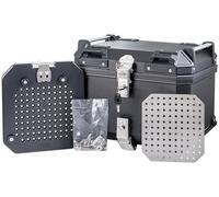 Kappa K4500NCH Bauletto Moto Adventure, 45 Litri, Nero, con Piastra Universale e Rivestimento in Neoprene