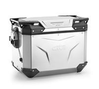 Valigia Laterale Destra 48L TREKKER OUTBACK Argento GIVI - UN: UN