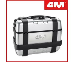 VALIGIA LATERALE DX/SX [GIVI] TREKKER MONOKEY 33 LT FINITURA ALLUMINIO - TRK33N