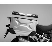 SW-Motech TRAX ADV M - Valigetta laterale. Alluminio. 37 l. Giusto. Argento.