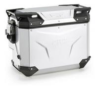 Valigia Laterale Scantonata Destra Givi Trekker Outback Evo Smart 40 Litri Monokey Cam-Side Alluminio Anodizzato