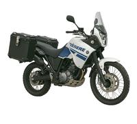 Valigia Laterale Set per Yamaha 660 Z Tenere 2x 28L Nero Con Supporto Universale