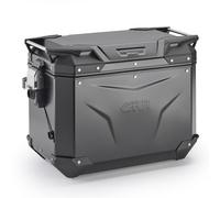 Valigia Laterale Sinistra Givi Trekker Outback Evo Smart 44 Litri Monokey Cam-Side Alluminio Nero