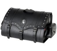 Valigia "Memphis large" 1 pz ecopelle nera rivetti 33x58x35 cm - 67 L