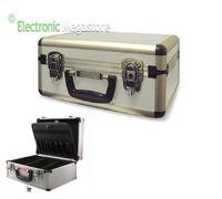 VALIGIA METALLICA PORTA-UTENSILI COLORE SILVER CON DIVISORI RIMOVIBILI 320x230x1