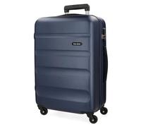 Valigia misura media Roll Road Flex Blu