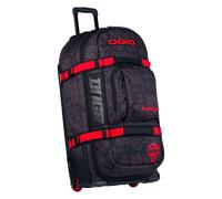 Ogio RIG 9800 DNGR, carrello ad ingranaggi 123 l male Nero/Grigio Scuro/Rosso