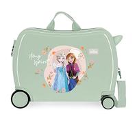Valigia per bambini Disney Strong Spirit Green 50x39x20 cm ABS rigido Chiusura a combinazione laterale 34L 1,8 kg 4 ruote Bagaglio a mano