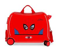 Valigia per bambini Marvel Spiderman Protector Rosso 50x39x20 cm ABS rigido Chiusura a combinazione laterale 34L 1,8 kg 4 ruote Bagaglio a mano
