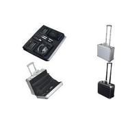 Valigia pilota ALUMAXX fino a 39,6 cm (15,6 pollici) in alluminio nero opaco NEW