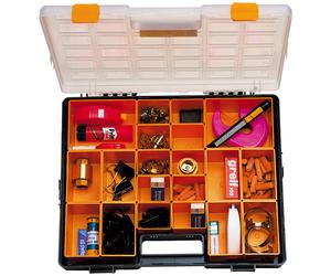 VALIGIA portaminuteria 20 scomparti 37x31x7 CM - ORGANIZER VALIGETTA