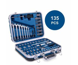 Valigia portautensili 135 pezzi Scheppach tb170