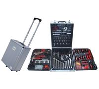 Valigia portautensili - Officina portatile - Trolley con utensili 186 pz