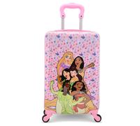 Valigia Rigida Disney Princess 20" - Tiana Rapunzel Moana Pocahontas Carina...