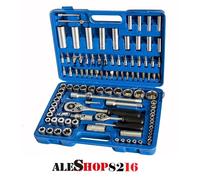 VALIGIA SET CHIAVI A BUSSOLA 108 PEZZI VANADIUM CON CRICCHETTO 108 PZ OFFERTA