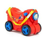 Valigia Smiler Moto, rosso, 49.5 x 24 x 34 centímetros, Valigia per bambini con ruote