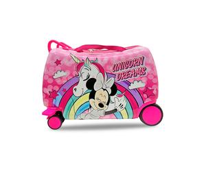 Valigia Trolley per bambina Disney Minnie Mouse bagaglio a mano spinner 4821