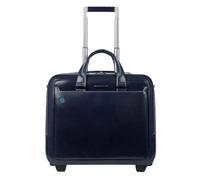 Valigia Trolley Piquadro Bv5014b2 Cartella Pc Ipad Uomo Pelle Blu