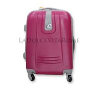 Valigia trolley viaggio ORMI rigido cabina bagaglio a mano 55x40x20 abs 4 ruote