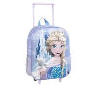 Valigia ufficiale Disney Frozen Kids | Bagaglio per bambini | Elsa Bag | Valigia per bambini | Bagaglio per bambini | Borsa da viaggio per bambini