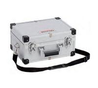 VALIGIA VALIGETTA PORTA ATTREZZI UTENSILI ALLUMINIO GRIGIA 320X230X160 KREATOR