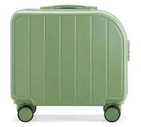 Valigia Valigie con ruote Bagaglio a mano Valigia da imbarco di grande capacità Bagagli con password resistenti alle cadute Attrezzatura da viaggio(Green,42 * 41 * 20CM)