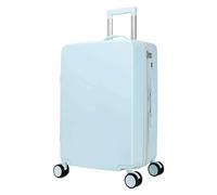 Valigia Valigie con ruote Cerniera for bagagli di grande capacità Bagaglio a mano Valigia da viaggio for studenti Antistress con password Attrezzatura da viaggio ( Color : Mint Green , Size : 24 inche