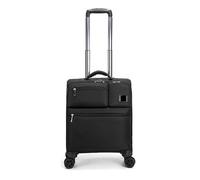 Valigia Valigie espandibili Tela morbida Bagagli da portare con ruote Bagagli da imbarco for valigie di grande capacità Durevole(Noir,24in)