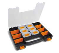 Valigia organizer Beta con 6 vaschette asportabili e divisori 020800060