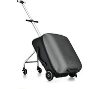 Valigie da cabina con ruote, valigie rigide da portare a mano, bauli da viaggio unisex for bambini, valigie for bambini con ruote e trolley.(Black)
