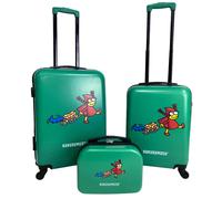 Valigie da viaggio Kukuxumusu con ruote in ABS in vari colori e scale a moschettone fino a 40 Kg