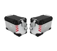 Valigie laterali BMW R1300 GS - LOBOO PIKE TRACKER - TELAI + VALIGIE BLACK/SILVER 45L-SX | 45L-DX