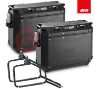 VALIGIE LATERALI GIVI TREKKER OUTBACK NERO 37L HONDA CB 500 X 2019-2021