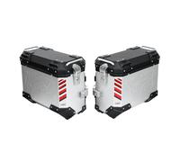 Valigie laterali HONDA XL750 Transalp - LOBOO PIKE TRACKER - TELAI + VALIGIE BLACK/SILVER 35L-SX | 35L-DX