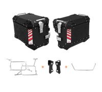 Valigie laterali KTM 1290 SUPER ADVENTURE - TELAI + VALIGIE BLACK 45L-SX | 38L-DX
